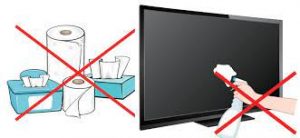 آموزش تمیز کردن تلویزیون